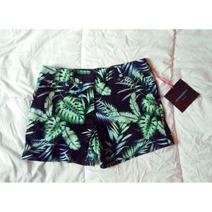 Hawaiian Tiki Shorts NWT